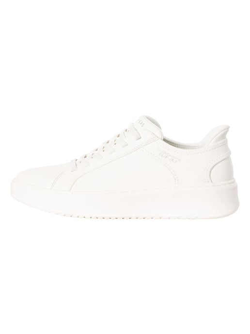 Skechers Zapatillas Sin Cordones Court Break Con Doble Ventilación, Blanco - Image 2