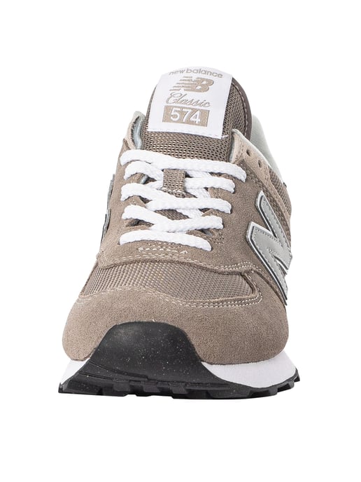 New Balance Zapatillas Clásicas De Ante 574, Gris - Image 4