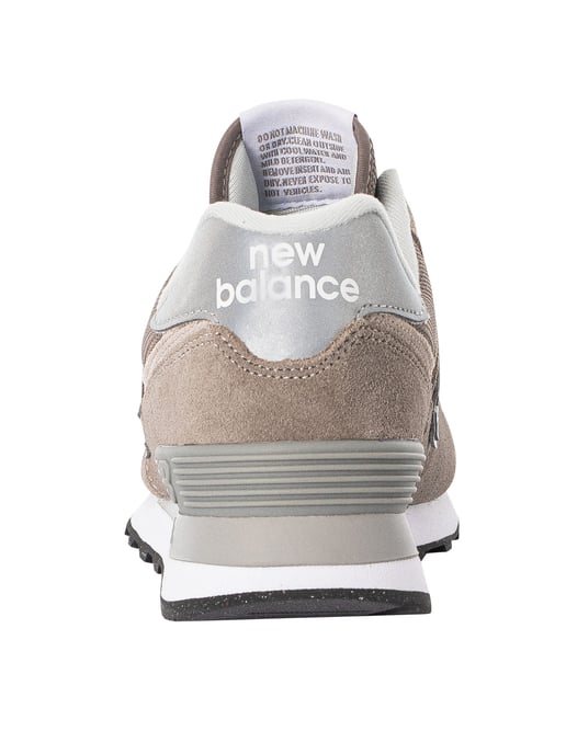 New Balance Zapatillas Clásicas De Ante 574, Gris - Image 5