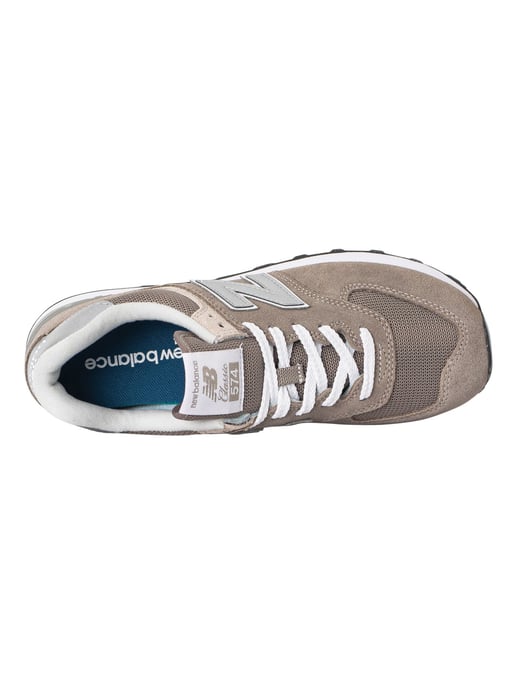 New Balance Zapatillas Clásicas De Ante 574, Gris - Image 6