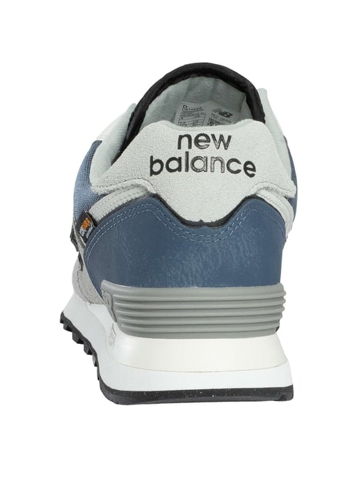 New Balance 574 Entrenadores De Gamuza, Gris - Image 5