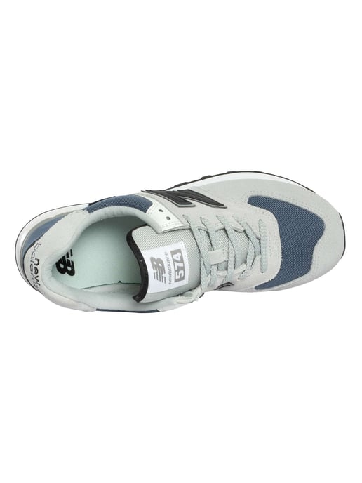 New Balance 574 Entrenadores De Gamuza, Gris - Image 6