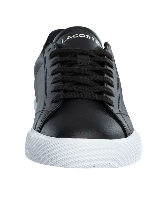 Lacoste Zapatillas Deportivas De Piel Lerond Set 125 2 CMA, Negro - Image 4