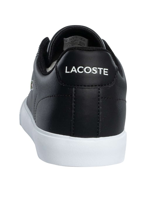 Lacoste Zapatillas Deportivas De Piel Lerond Set 125 2 CMA, Negro - Image 5