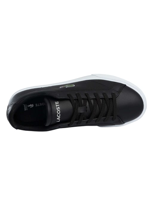 Lacoste Zapatillas Deportivas De Piel Lerond Set 125 2 CMA, Negro - Image 6