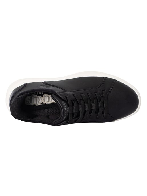 Skechers Zapatillas Sin Cordones Court Break - Zapatillas Con Doble Ventilación, Negro - Image 6