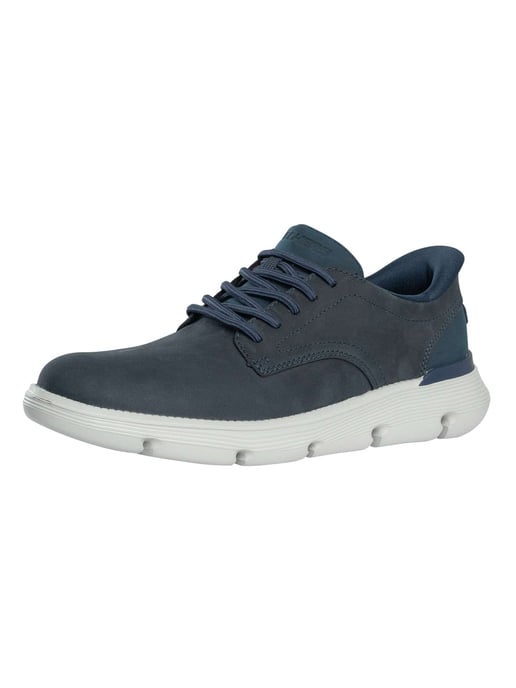 Skechers Zapatillas Garza Sin Cordones, Azul - Image 1