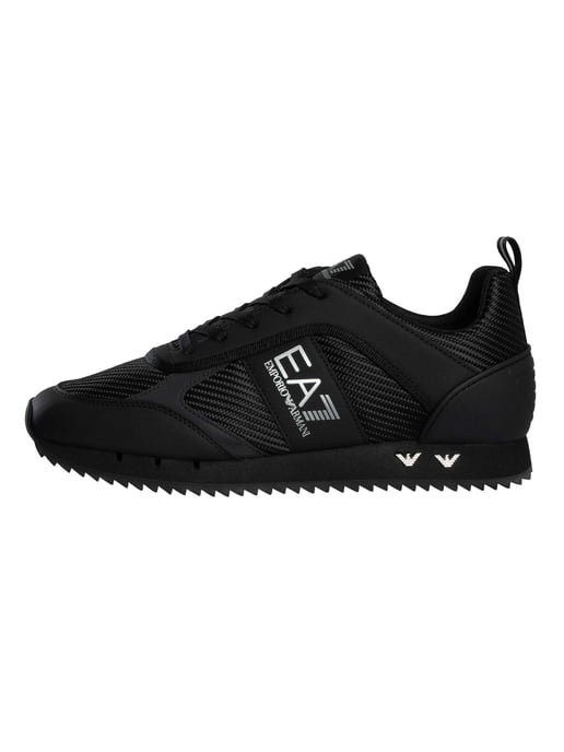 EA7 Zapatillas Deportivas Con Logotipo De Malla De Carbono, Negro - Image 2