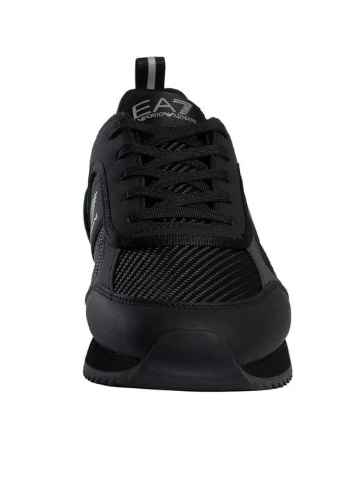EA7 Zapatillas Deportivas Con Logotipo De Malla De Carbono, Negro - Image 4