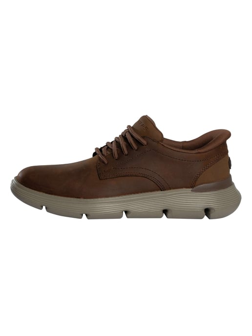 Skechers Zapatillas Sin Cordones Garza De Cuero, Marrón - Image 2
