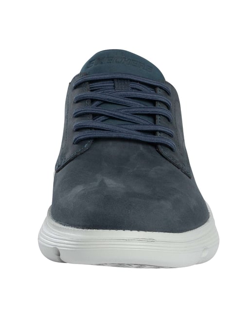 Skechers Zapatillas Garza Sin Cordones, Azul - Image 4