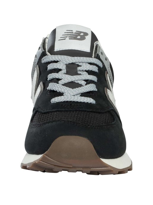New Balance 574 Entrenadores, Negro - Image 4