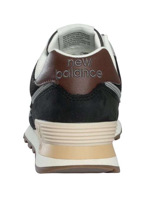 New Balance 574 Entrenadores, Negro - Image 5