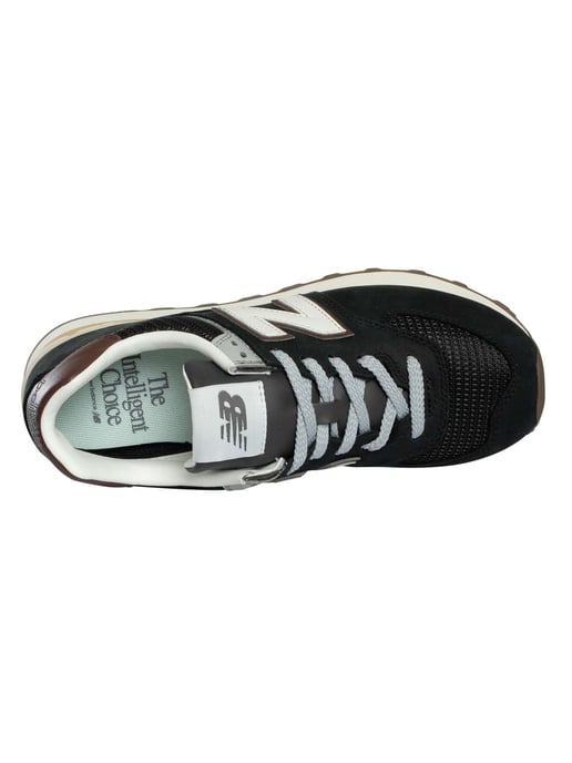 New Balance 574 Entrenadores, Negro - Image 6