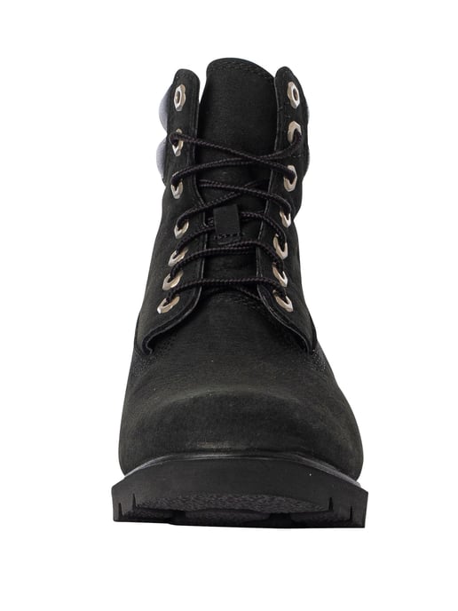 Timberland Botas Básicas De Cuero De 6 Pulgadas, Negro - Image 4
