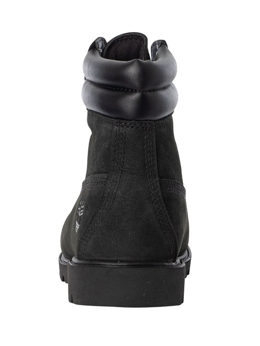 Timberland Botas Básicas De Cuero De 6 Pulgadas, Negro - Image 5