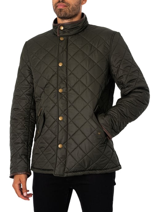 Barbour Chaqueta Acolchada Powell, Verde - Image 2