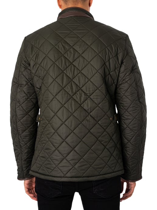 Barbour Chaqueta Acolchada Powell, Verde - Image 3