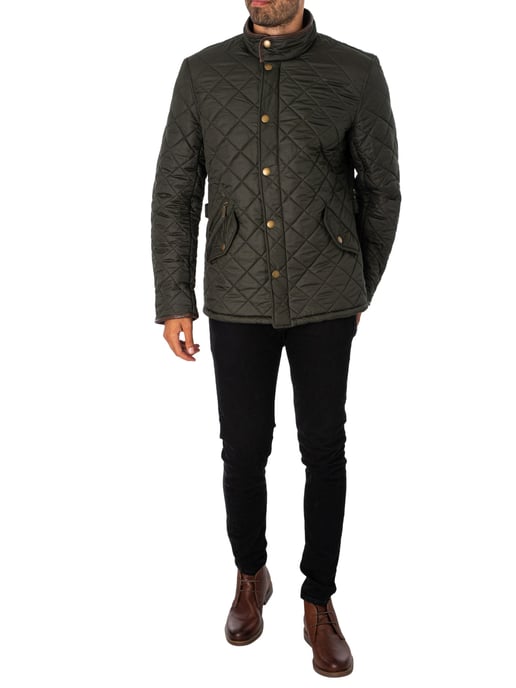 Barbour Chaqueta Acolchada Powell, Verde - Image 5