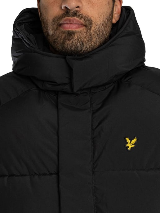 Lyle & Scott Chaqueta Acolchada Con Capucha, Negro - Image 5