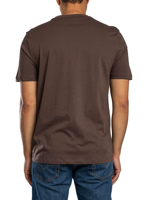 HUGO Camiseta Con Logo En El Pecho Dero222, Marrón - Image 3