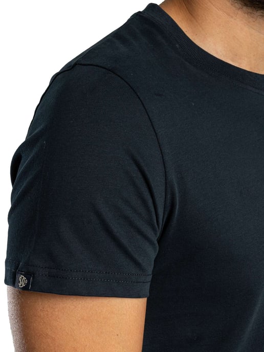 Superdry Camiseta Essential Con Logo Serif, Azul - Image 5