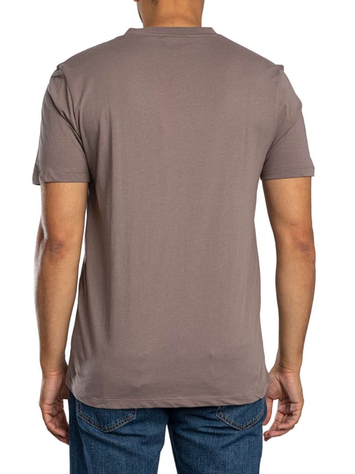 HUGO Dulivio Camiseta Gráfica, Gris - Image 3