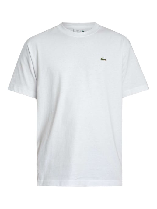 Lacoste Camiseta De Jersey De Algodón Grueso, Blanco - Image 5