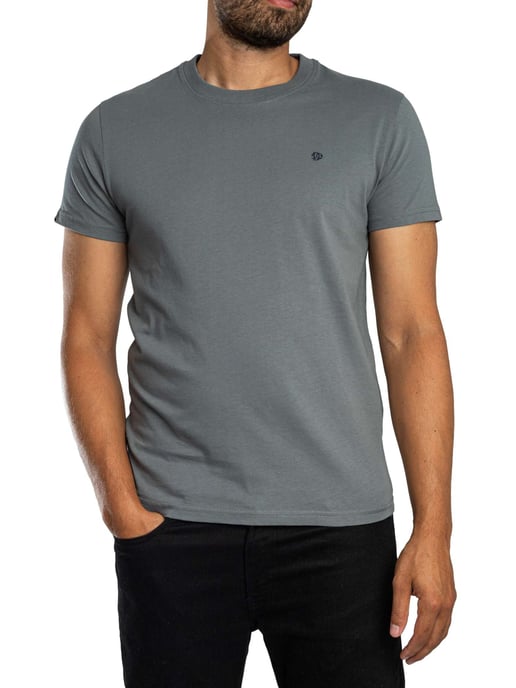 Superdry Camiseta Essential SDC0 Logo EMB, Gris - Image 2