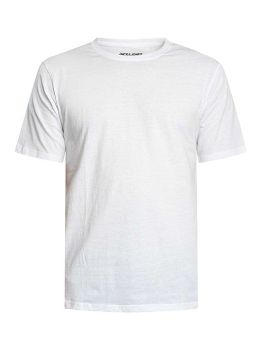 Jack & Jones Pack De 3 Camisetas Básicas, Blanco - Image 6