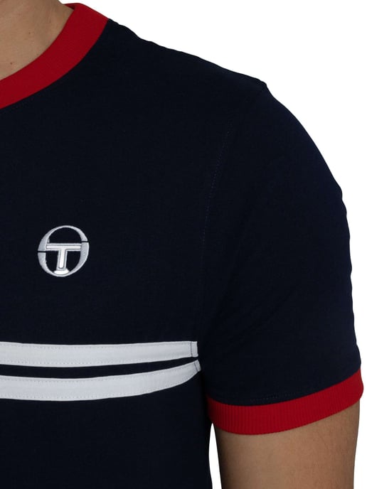 Sergio Tacchini Camiseta Supermac, Azul - Image 4
