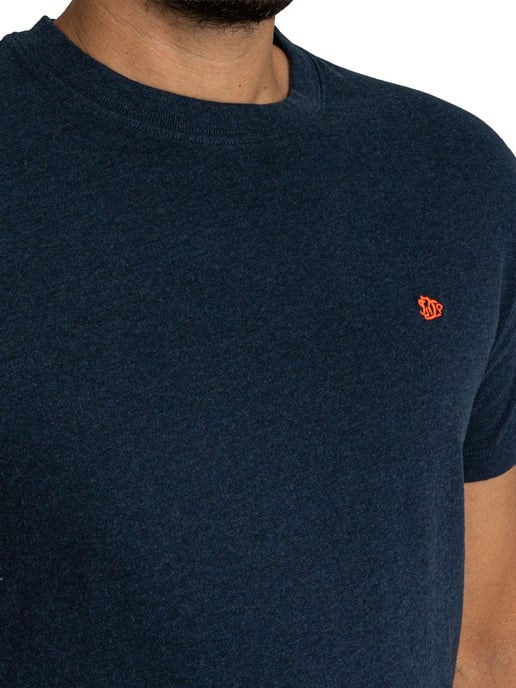 Superdry Camiseta Essential SDC0 Logo EMB, Azul - Image 4