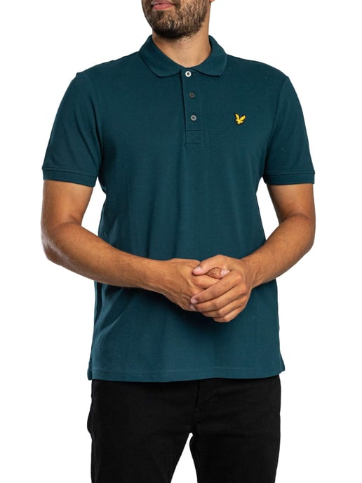 Lyle & Scott Polo Liso, Azul - Image 2