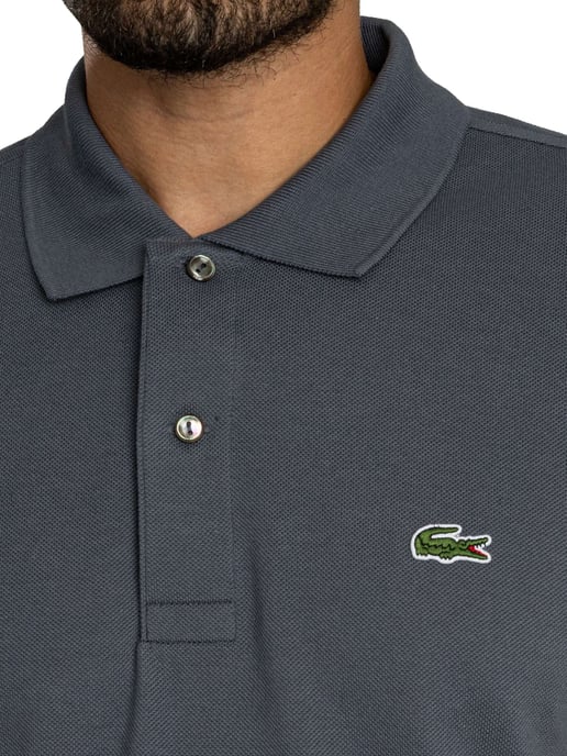 Lacoste Logo Polo, Gris - Image 4