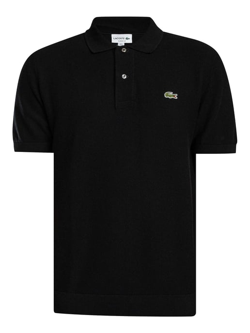 Lacoste Polo De Punto Con Logotipo, Negro - Image 5