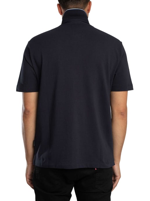 Armani Exchange Logo Polo, Azul - Image 3