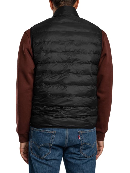 Lacoste Chaleco Acolchado Ligero, Negro - Image 3