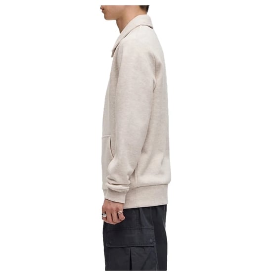 Jersey De Punto Fred Perry Half Zip Porridge Marl - Image 4