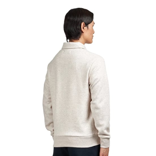 Jersey De Punto Fred Perry Half Zip Porridge Marl - Image 5