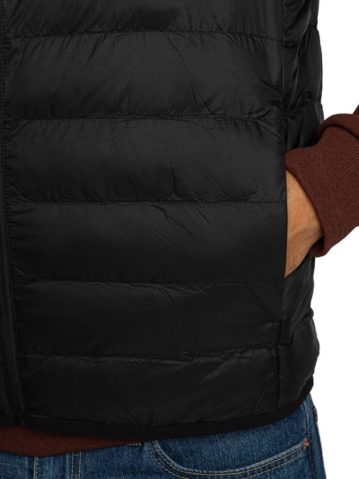 Lacoste Chaleco Acolchado Ligero, Negro - Image 4