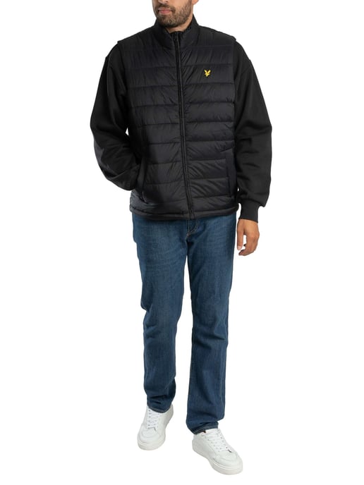 Lyle & Scott Chaleco Acolchado, Negro - Image 6