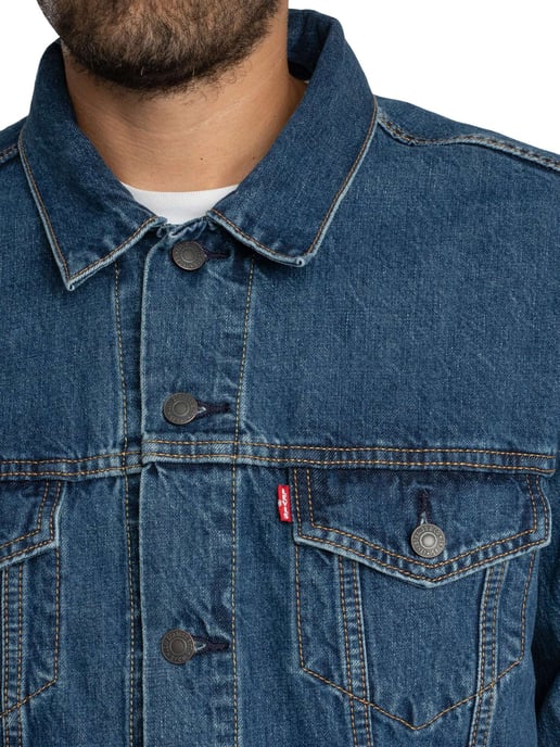 Levi's Chaqueta Vaquera De Corte Relajado, Azul - Image 4