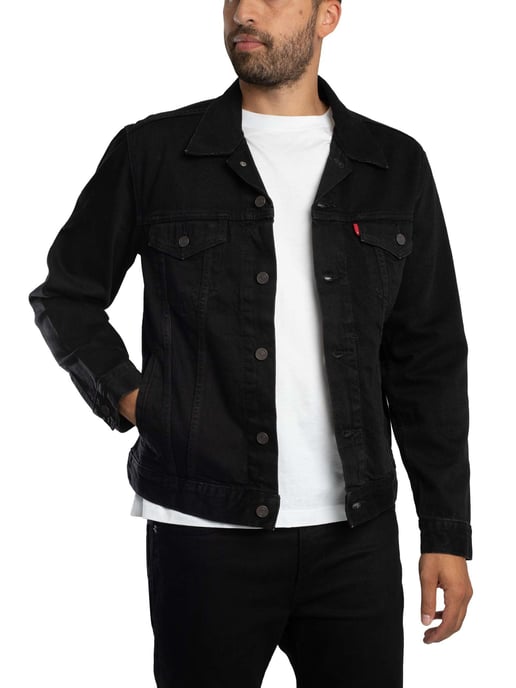 Levi's Chaqueta Vaquera De Camionero, Negro - Image 2