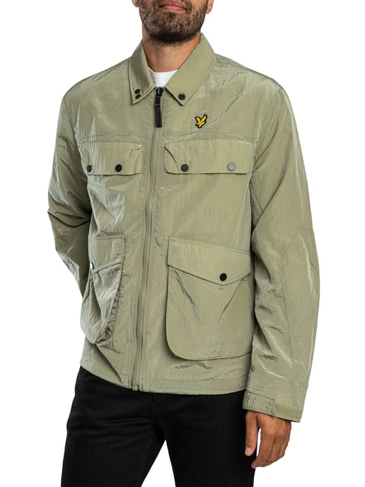 Lyle & Scott Chaqueta Blusón De 4 Bolsillos, Verde - Image 2