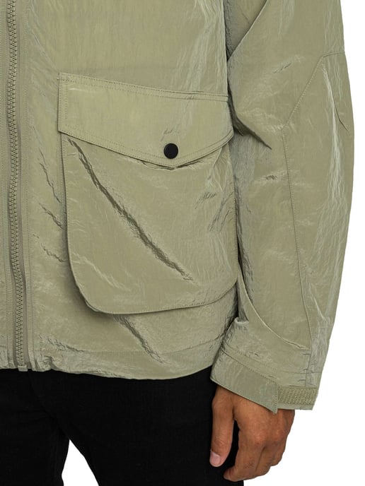 Lyle & Scott Chaqueta Blusón De 4 Bolsillos, Verde - Image 4