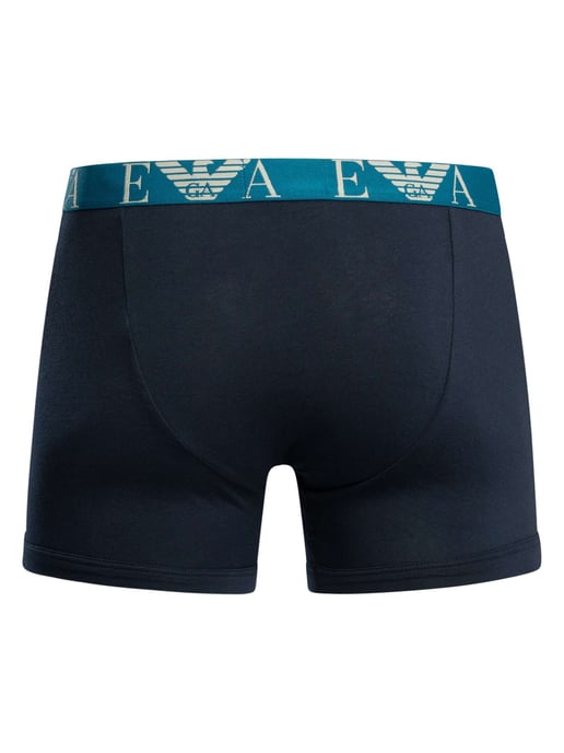 Emporio Armani Pack De 3 Calzoncillos Boxer, Azul - Image 6