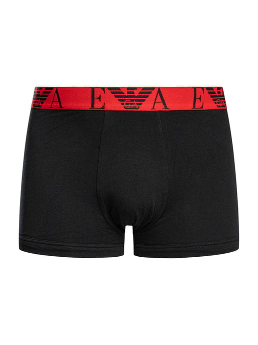 Emporio Armani 3 Pack Trunks, Negro - Image 2