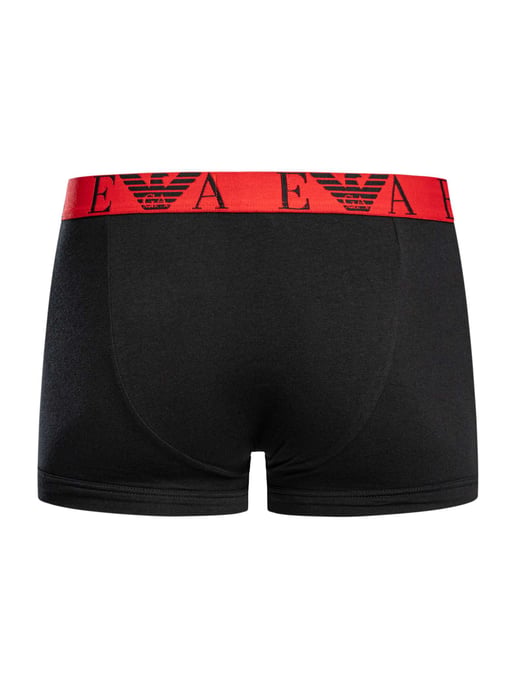 Emporio Armani 3 Pack Trunks, Negro - Image 4