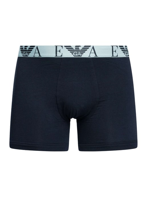 Emporio Armani Pack De 3 Calzoncillos Boxer, Azul - Image 2