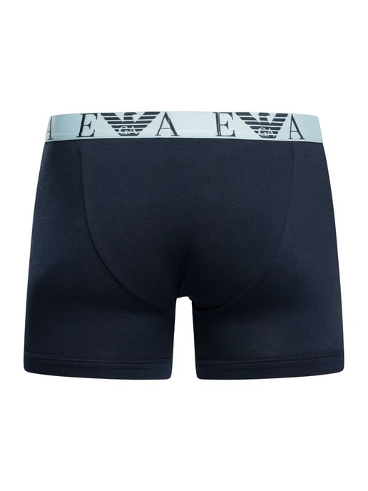 Emporio Armani Pack De 3 Calzoncillos Boxer, Azul - Image 4